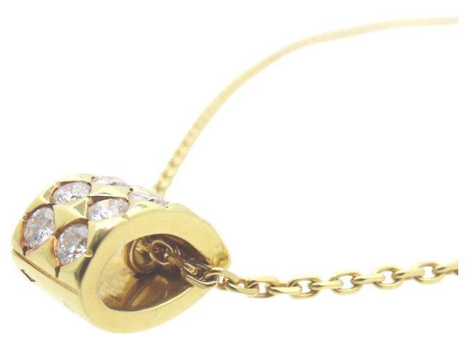 Collar Boucheron de oro amarillo 18K y diamantes - vista 4