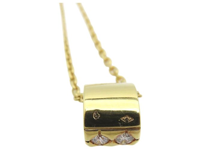 Collar Boucheron de oro amarillo 18K y diamantes - vista 7