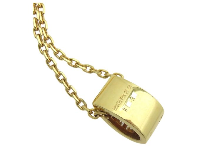 Collar Boucheron de oro amarillo 18K y diamantes - vista 8