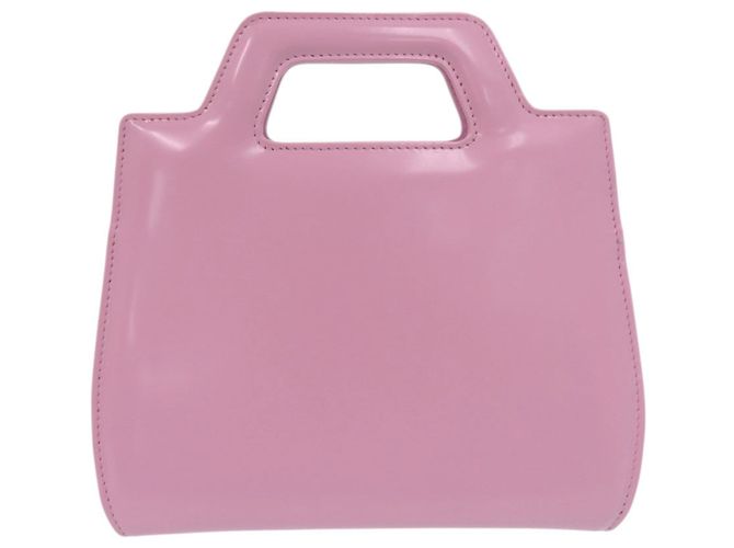 Borsa a tracolla 2-Way Salvatore Ferragamo Gancini Wanda Micro Rosa - vista 3