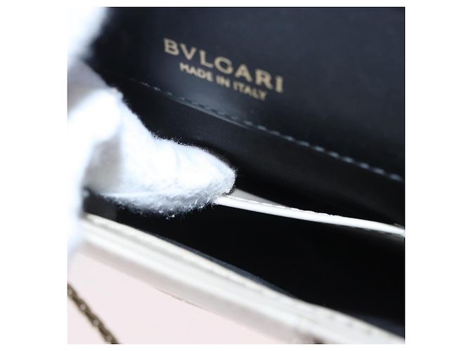 Bulgari Bvlgari Serpenti Forever Patent Medium Bianco - vista 6