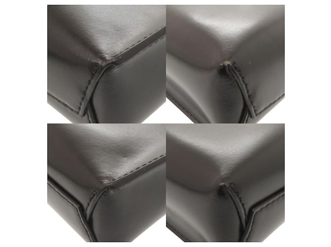 Borsa a mano Marni Museo Nano in pelle nera Nero - vista 4
