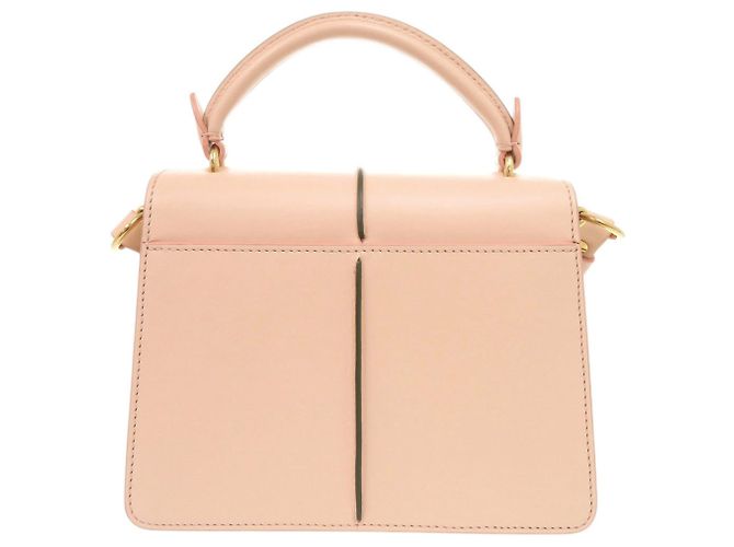Borsa Attache Marni in pelle rosa - vista 2
