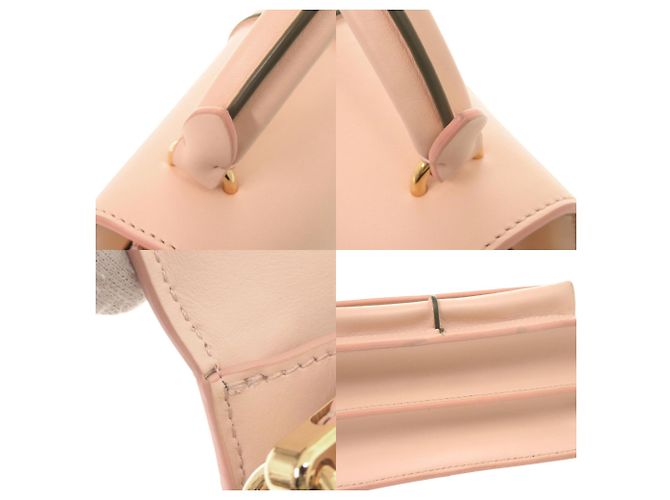 Borsa Attache Marni in pelle rosa - vista 9