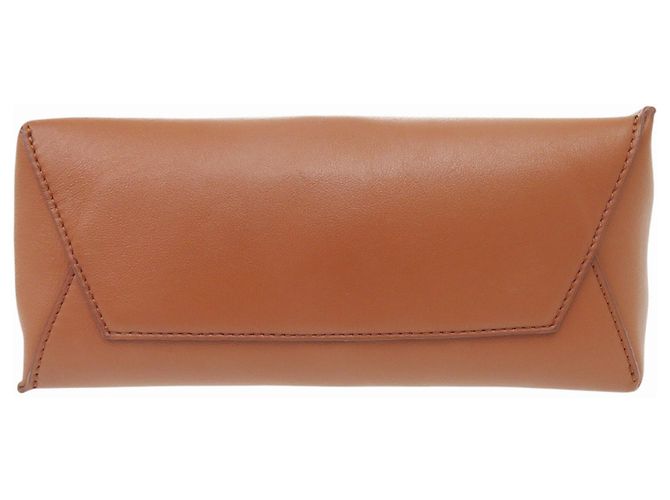 Borsa a tracolla hobo piccola in pelle Marni Marrone Crudo - vista 4