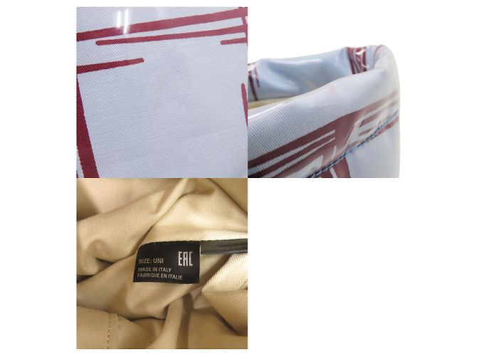 Marni Tote Bag in Hellblau-Rot kariert - Ansicht 9