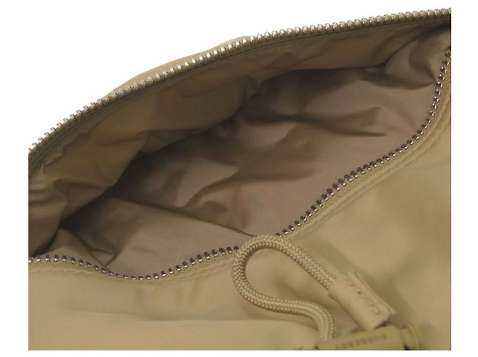 Borsa a tracolla con coulisse Burberry Ryle Beige - vista 4