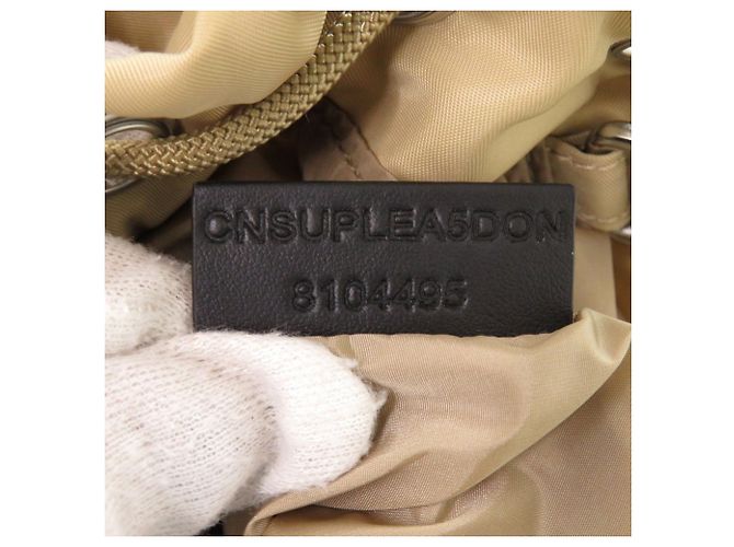 Borsa a tracolla con coulisse Burberry Ryle Beige - vista 7
