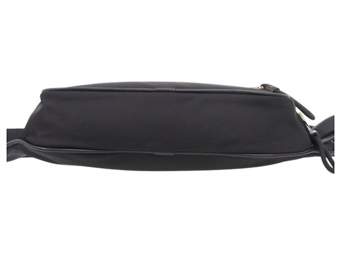 Borsa a tracolla Burberry Logo nera Nero - vista 4