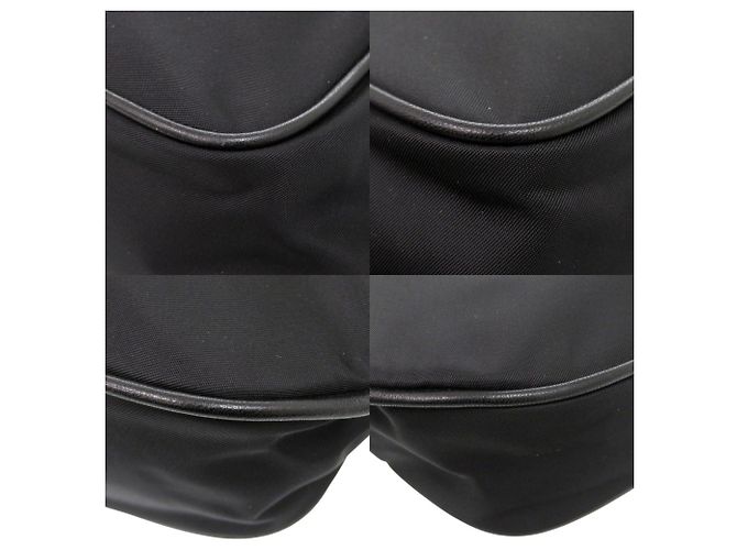 Borsa a tracolla Burberry Logo nera Nero - vista 5