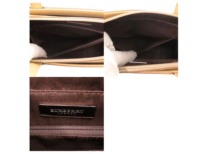 Borsa Burberry London Wild Stitch Beige Bordò - vista 7