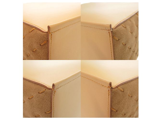 Borsa Burberry London Wild Stitch Beige Bordò - vista 8