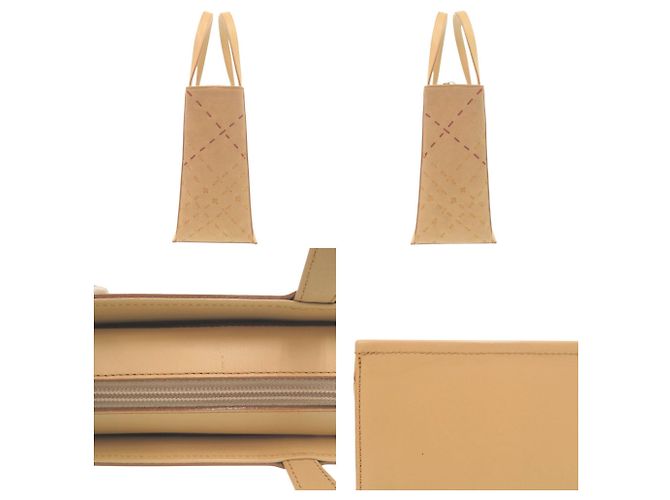 Borsa Burberry London Wild Stitch Beige Bordò - vista 9