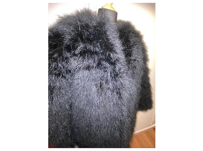 Sonia Rykiel Jacke mit schwarzen Federn - Ansicht 6