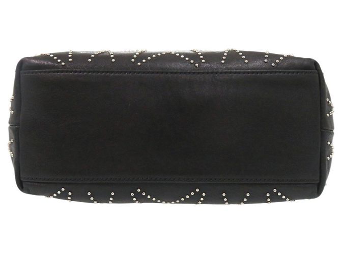 Borsa Tote in pelle nera con borchie Sofia Star di Jimmy Choo Nero - vista 4