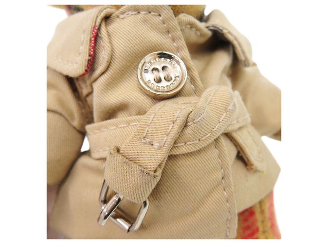 Portachiavi Burberry Thomas Bear Charm Beige - vista 5