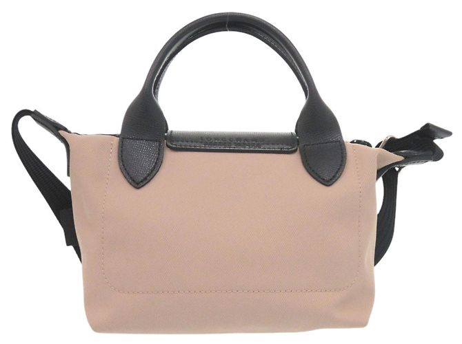 Longchamp Le Pliage Energy XS Shoulder Bag Nero Rosa - vista 2