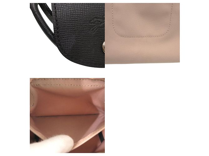 Longchamp Le Pliage Energy XS Shoulder Bag Nero Rosa - vista 9