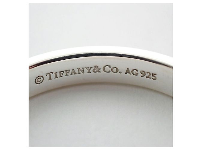Autre Marque Tiffany & Co. Ring aus Sterling Silber 925 mit blauem Emaille - Ansicht 11