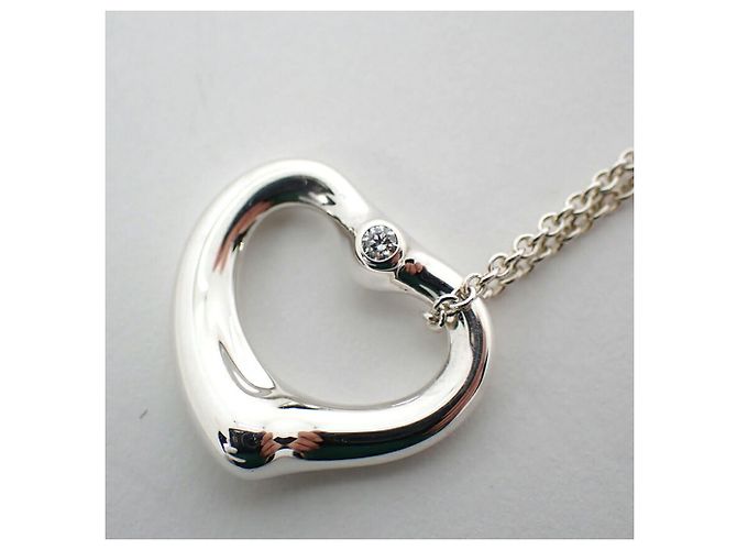 Autre Marque Collana con ciondolo a cuore in diamante Tiffany & Co. 925 - vista 7