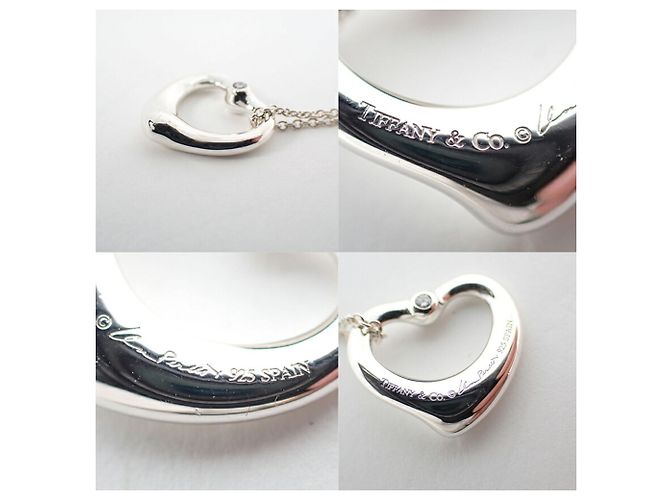 Autre Marque Collana con ciondolo a cuore in diamante Tiffany & Co. 925 - vista 9