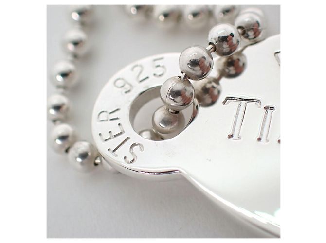 Autre Marque Pendente lungo Tiffany & Co. 925 Return to Tiffany con medaglione ovale - vista 5