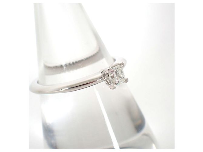 Autre Marque Tiffany & Co. Diamantbandring aus Platin 950 - Ansicht 4