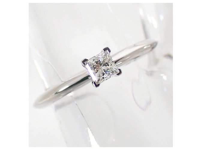 Autre Marque Tiffany & Co. Diamantbandring aus Platin 950 - Ansicht 6