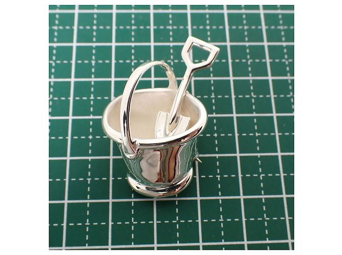 Autre Marque Spilla/Pendente Tiffany & Co. 925 Bucket Scoop - vista 9