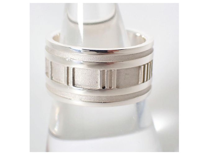 Autre Marque Anello Tiffany & Co. 925 Atlas Wide Band - vista 3