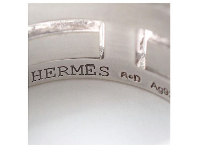 Ring Hermès Anillo Hermes 925 Cage H Orange - vista 9
