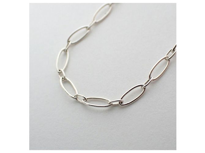 Autre Marque Collana a catena con maglie ovali Tiffany & Co. 925 - vista 3