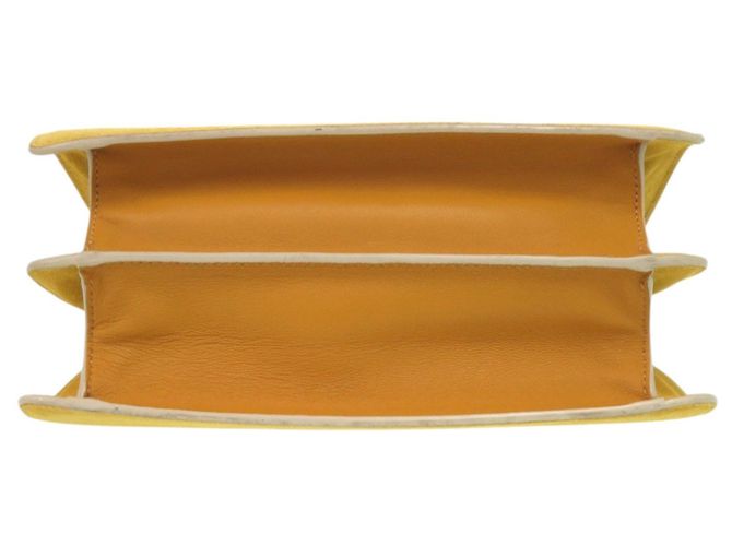 Borsa 2-Way in camoscio giallo Jimmy Choo - vista 3