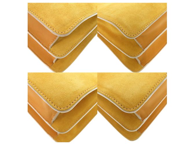 Borsa 2-Way in camoscio giallo Jimmy Choo - vista 4