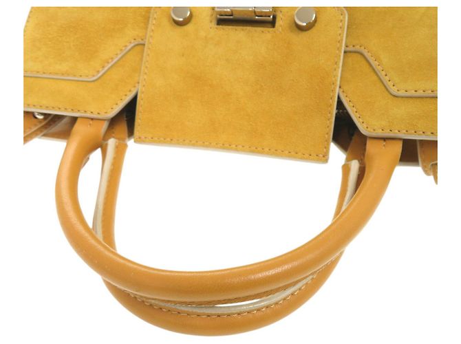 Borsa 2-Way in camoscio giallo Jimmy Choo - vista 6