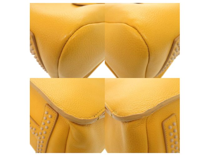 Borsa 2-Way in pelle gialla Tod's Giallo - vista 5