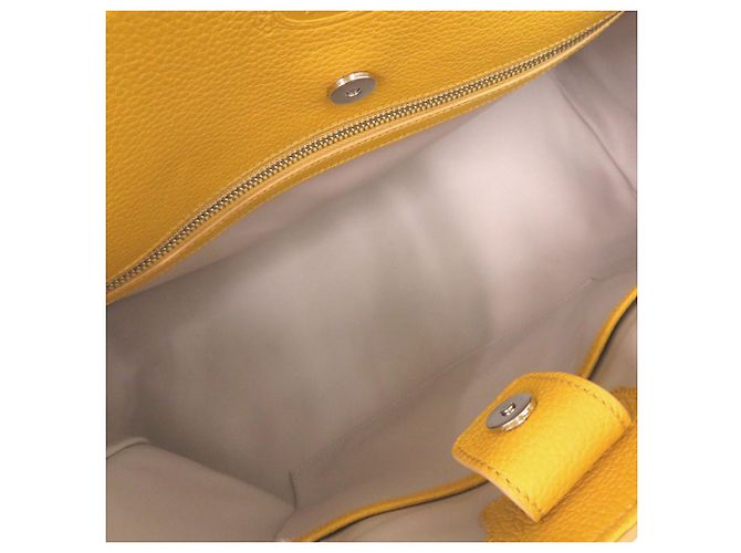 Borsa 2-Way in pelle gialla Tod's Giallo - vista 7