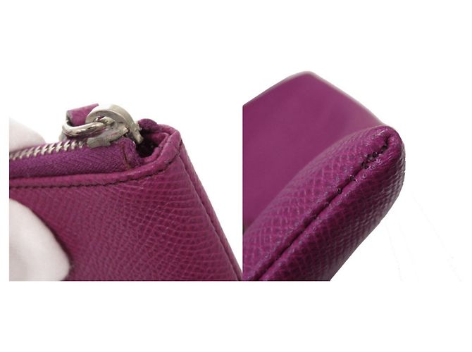 Portafoglio lungo in pelle viola Tod's Porpora - vista 10