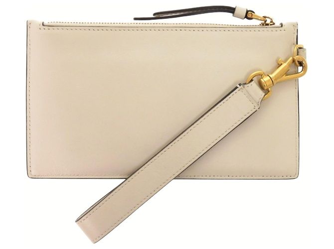 Borsa a pochette piatta Tod's con motivo a catena Crudo - vista 3