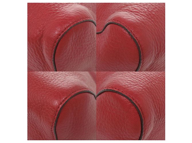 Borsa a mano/Borsa a tracolla Tod's SELLA in pelle rossa Rosso - vista 5