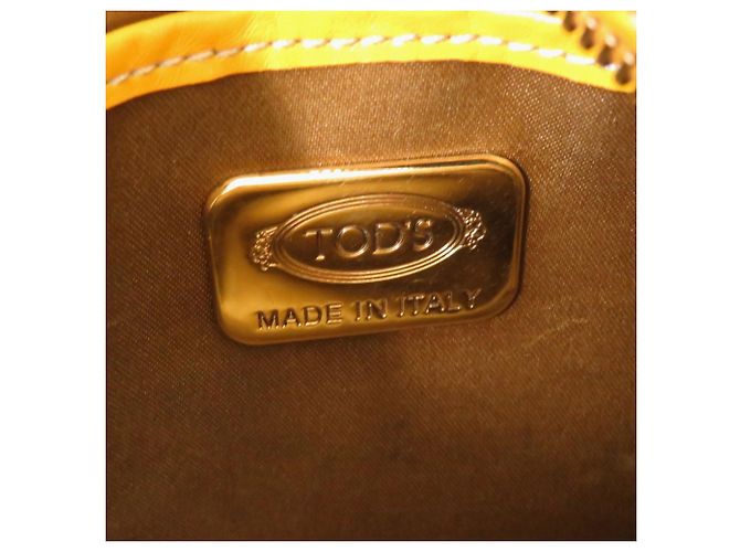 Borsa a mano Tod's 2-Way Sera in pelle gialla Giallo - vista 10