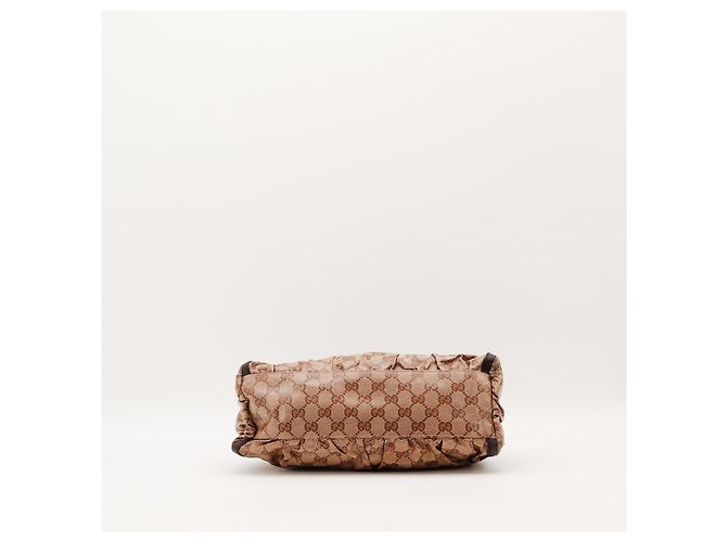Gucci GG Monogram Schultertasche Braun - Ansicht 5