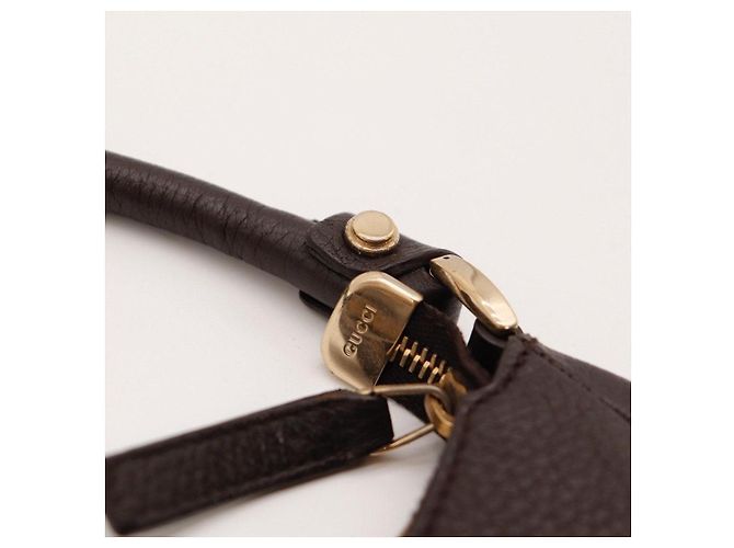 Gucci GG Monogram Schultertasche Braun - Ansicht 8