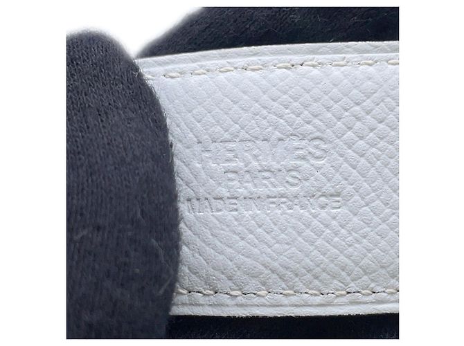 Hermès Hermes Rider Caban Gürtel Weiß - Ansicht 13
