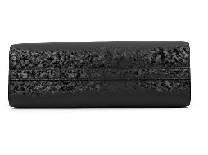 Sac à main Prada en cuir Saffiano Noir - vue 3