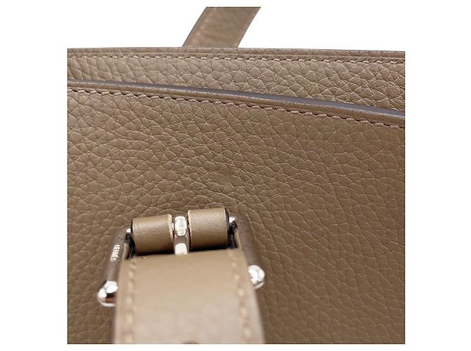 Hermès Bolsa Hermes Sac Vello em Etoupe Gray Taupe - vista 11