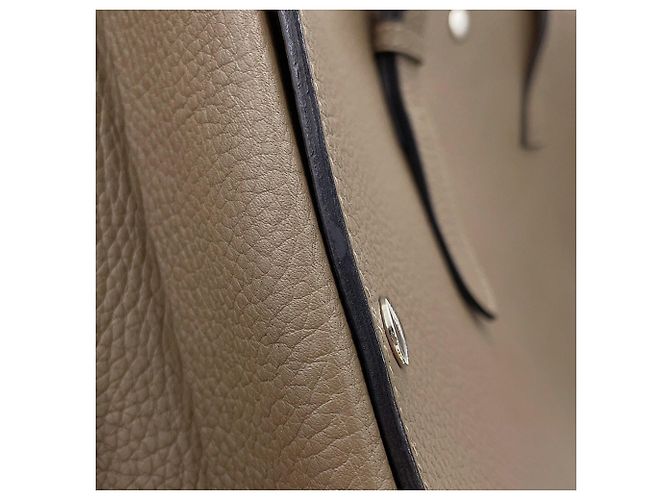 Hermès Bolsa Hermes Sac Vello em Etoupe Gray Taupe - vista 8