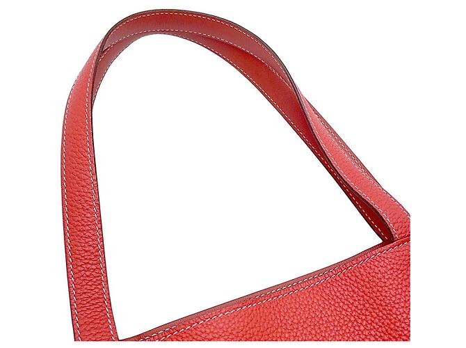 Hermès Borsa Hermes Double Sens in Bougainvillier - vista 14