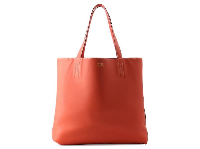 Hermès Borsa Hermes Double Sens in Bougainvillier - vista 2
