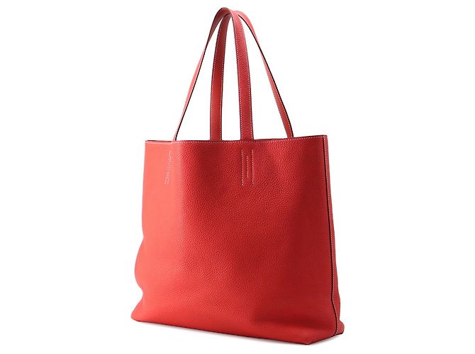 Hermès Borsa Hermes Double Sens in Bougainvillier - vista 3